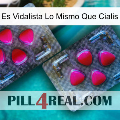 Is Vidalista The Same As Cialis 15